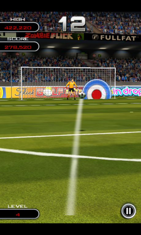 Migliori Giochi Android: Flick Soccer! HD Flick Soccer Ball in flight 3 Migliori Giochi Android: Flick Soccer! HD