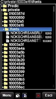 Come cambiare il font di sistema sul nuovo Symbian Bell Come cambiare il font di sistema sul nuovo Symbian Bell