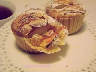 Muffin con cuore di mele