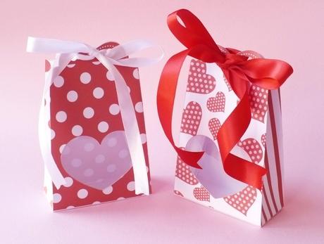 Scatole per san Valentino Porta cioccolatini o caramelle - S. Valentine Boxes