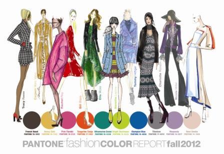 Pantone: colori Fashion Autunno 2012