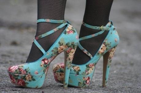 Floral Heels