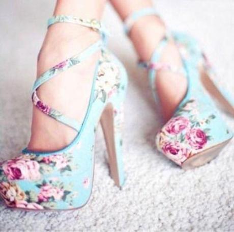 Floral Heels