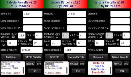 easyparcella EasyParcella v2.20.0 per Symbian^3, Anna e Belle