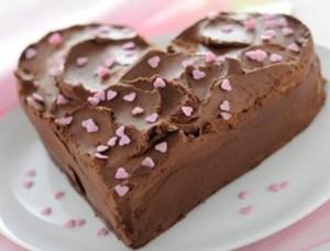 Torta di San Valentino al cioccolato