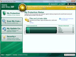 Kaspersky antivirus 2010 beta