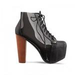 Jeffrey Campbell Lita trasp nere Jeffrey Campbell Lita