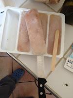 Stecco di merluzzo con panure di mais Stecco di merluzzo con panure di mais