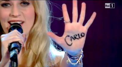 Sanremo 2012 e Celeste Gaia: la ragazza col tarlo di nome Carlo