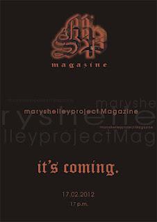 MARY SHELLEY PROJECT - it's coming 17.02.12