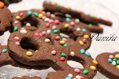 Biscotti di carnevale con i mini smarties