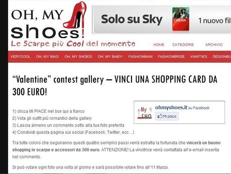 Oh, My Shoes Valentine Contest Oh, My Shoes Valentine Contest
