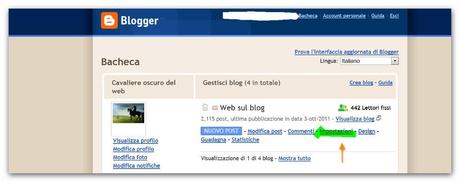 Come togliere la verifica parola sulla piattaforma Blogger