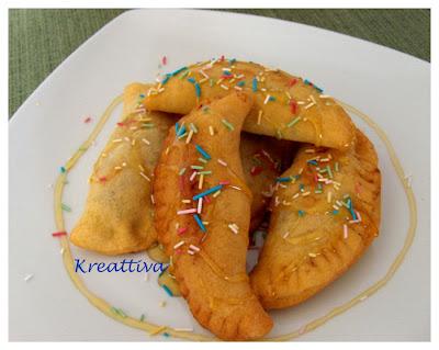 Panzarotti dolci di carnevale