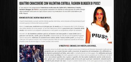 La mia intervista per Style.Cult / My interview for Style.Cult