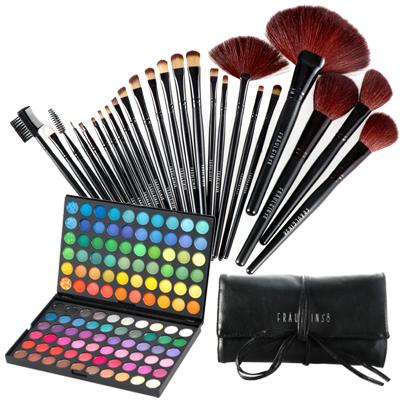 Palette 120 colori matte+24 brushes set by Fraulein
