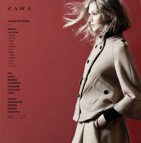 Store online per Zara