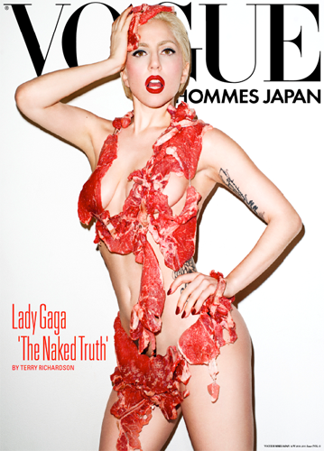 Lady GaGa per Vogue Homme Japan