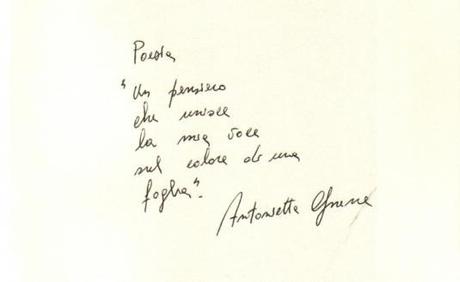 Poesie tratte da PigmenTi di Antonietta Gnerre