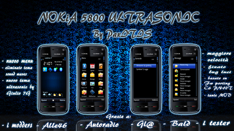 Custom Firmware Nokia 5800 Ultrasonic V2.0 [FW C6] by PaxITIS