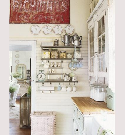 Inspirations: shabby chic kitchen