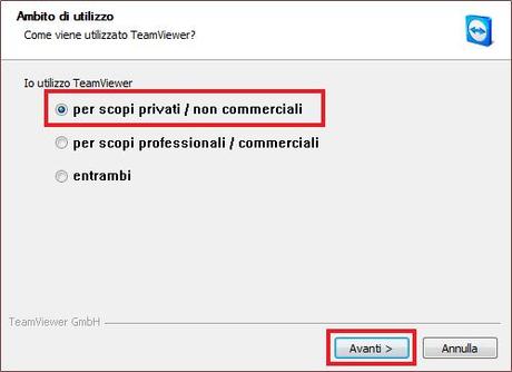 Assistenza remota con TeamViewer