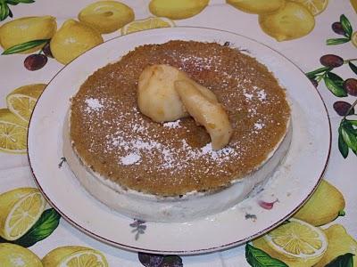 Torta di ricotta e pere di salvatore deriso