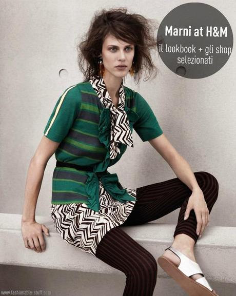 MODA | Marni at H&M;: il lookbook e l'elenco dei negozi selezionati