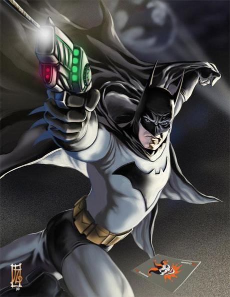 digital art batman