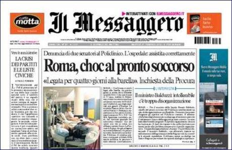 Scandalo ‘Pronto Soccorso’, dov’è la novità?