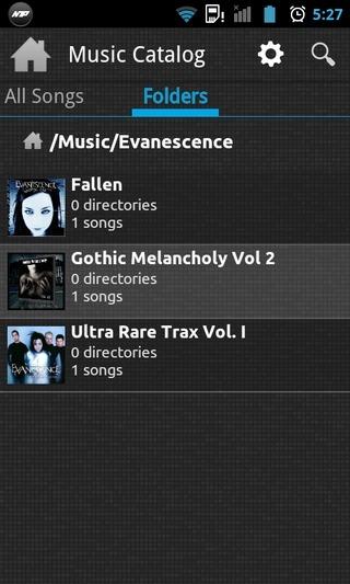 N7 Music Player Android Folder Explorer N7 Music Player: Ottimo player musicale alternativo per Android