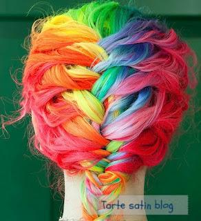 Idee, capelli colorati.