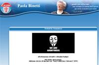 Anonymous contro i politici italiani