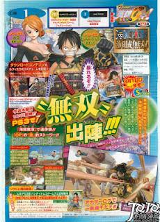 One Piece Pirate Musou : un nuovo scan rivela l'esistenza dei primi DLC
