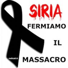 STOP AI MASSACRI DI REGIME IN SIRIA