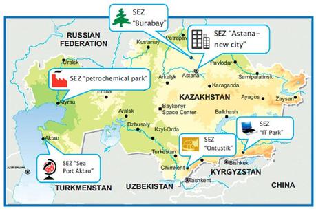 Le Zone Economiche Speciali del Kazakistan