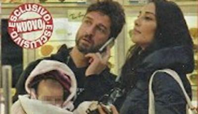 Juliana Moreira,edoardo stoppo in famiglia