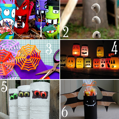 Halloween: riciclo creativo per bambini