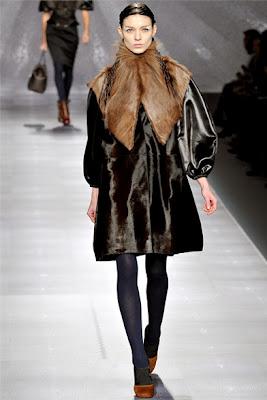 Milan Fashion Week AW12 - Gucci,Prada, Fendi. The Woman in Black