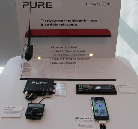 Pure Highway 300Di, la radio digitale per automobili compatibile con iPod, iPhone e iPad