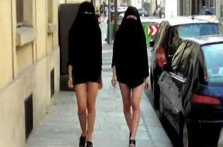 minigonna-e-burqa Gli sceriffi delle mutande