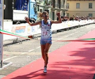 Record italiano per Valeria Straneo nella mezza maratona