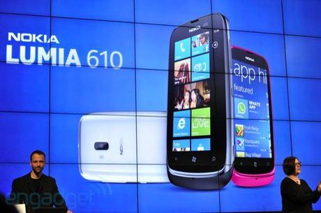 nokiamwc0073 Nokia presenta Lumia 610, il Windows Phone economico [MWC 2012]
