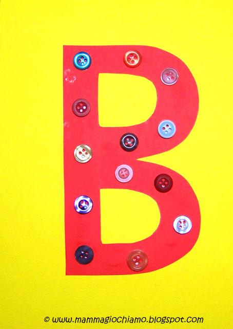 Giocare con l'alfabeto: B come Bottone