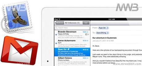 configurare posta elettronica mail su apple table ipad 2