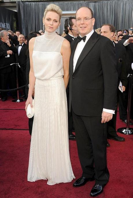 princess-charlene-prince-albert-oscars-2012