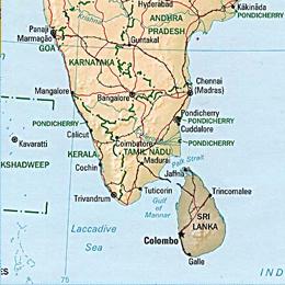 India meridionale e Sri Lanka