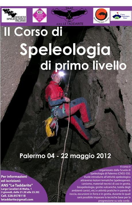 Corso di Speleologia a Palermo