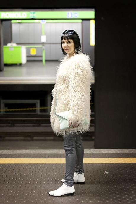 Milan fashion week my first outfit metro milano outfit