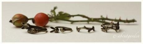 anelli H&M vanity in the garden…Cesoie FISKARS